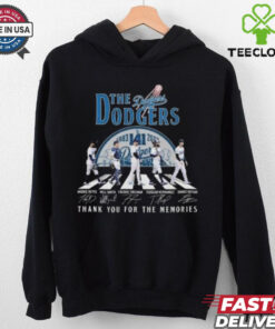 Official Los Angeles Dodgers 141th Anniversary 1883 2024 Thank You For The Memories Walking Signatures T hoodie, sweater, longsleeve, shirt v-neck, t-shirt