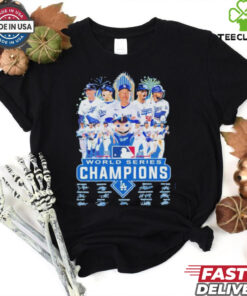 Official Los Angeles Dodgers 2024 MLB Champions Celebrate The Win In Style Signatures Shirt 2 Official Los Angeles Dodgers 2024 MLB Champions Celebrate The Win In Style Signatures Shirt