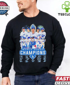 Official Los Angeles Dodgers 2024 MLB Champions Celebrate The Win In Style Signatures Shirt 3 Official Los Angeles Dodgers 2024 MLB Champions Celebrate The Win In Style Signatures Shirt