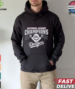Official Los Angeles Dodgers 2024 National League Champions Franklin T Shirt