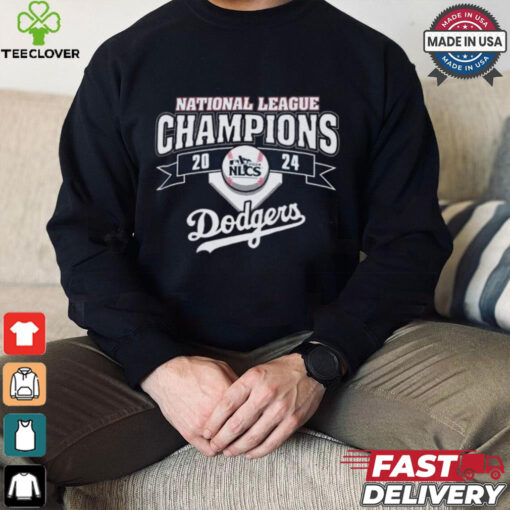Official Los Angeles Dodgers 2024 National League Champions Franklin T Shirt