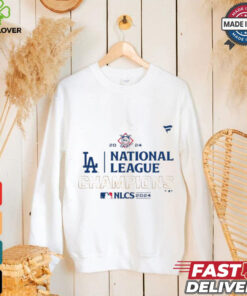 Official Los Angeles Dodgers 2024 National League Champions Locker Room T Shirt