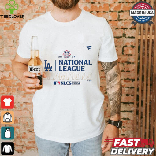 Official Los Angeles Dodgers 2024 National League Champions Locker Room T Shirt