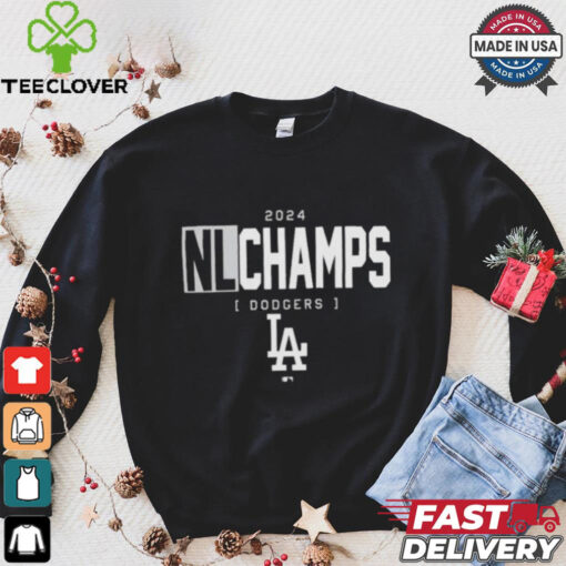 Official Los Angeles Dodgers 2024 Nl National League Champions Logo Shirt