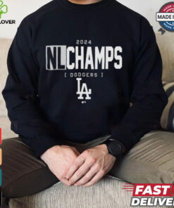 Official Los Angeles Dodgers 2024 Nl National League Champions Logo Shirt