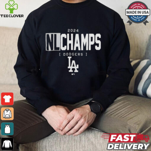 Official Los Angeles Dodgers 2024 Nl National League Champions Logo Shirt