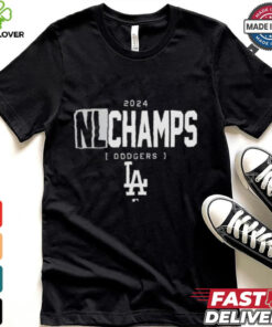 Official Los Angeles Dodgers 2024 Nl National League Champions Logo Shirt