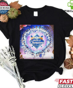 Official Los Angeles Dodgers 2024 World Champions Poster shirt