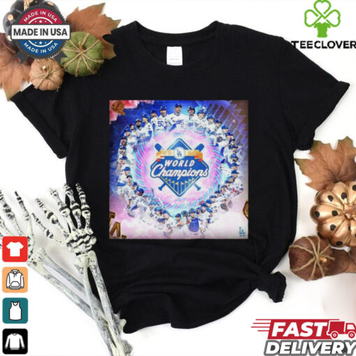Official Los Angeles Dodgers 2024 World Champions Poster shirt