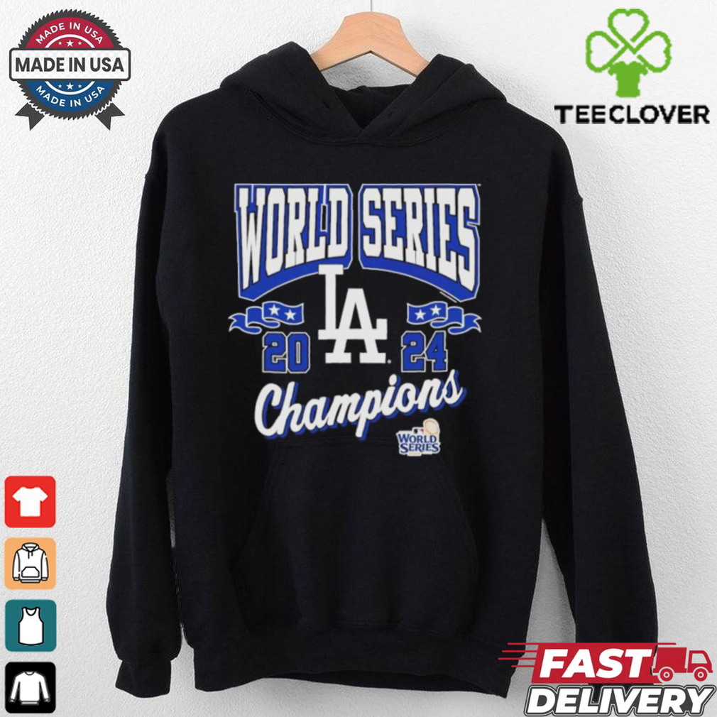 Official Los Angeles Dodgers 2024 World Series Champions Arch Logo Shirt Official Los Angeles Dodgers 2024 World Series Champions Arch Logo Shirt
