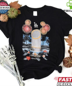 Official Los Angeles Dodgers 2024 World Series Champions Camp Button Up Shirt