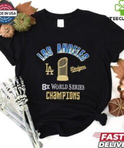 Official Los Angeles Dodgers 2024 World Series Champions Drop Shoulder Shirt