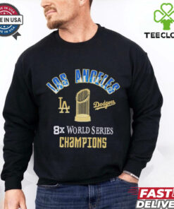 Official Los Angeles Dodgers 2024 World Series Champions Drop Shoulder Shirt