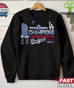 Official Los Angeles Dodgers 2024 World Series Champions Eight Times shirt