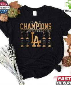 Official Los Angeles Dodgers 8X World Series Champions MLB 2024 t shirt