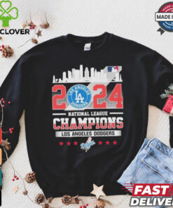 Official Los Angeles Dodgers City 2024 MLB National League Champions Shirt