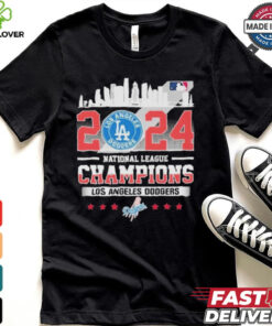 Official Los Angeles Dodgers City 2024 MLB National League Champions Shirt