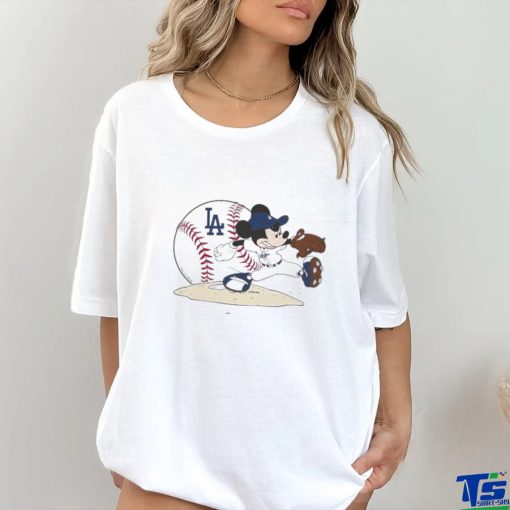 Official Los Angeles Dodgers Decal Disney Mickey 3 Pack shirt