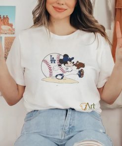 Official Los Angeles Dodgers Decal Disney Mickey 3 Pack shirt