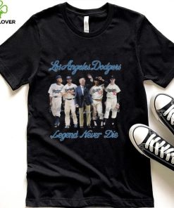 Official Los Angeles Dodgers Legend Never Die signatures shirt