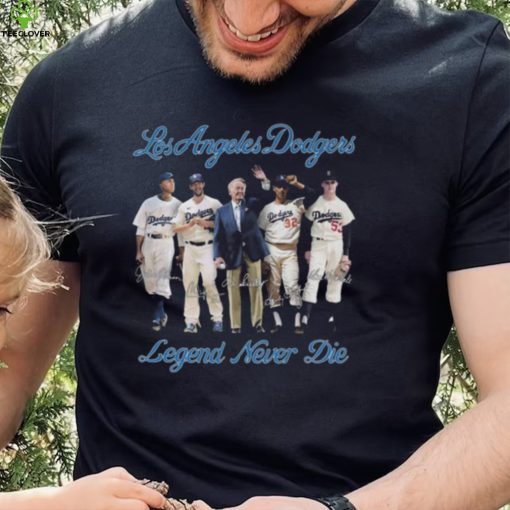 Official Los Angeles Dodgers Legend Never Die signatures hoodie, sweater, longsleeve, shirt v-neck, t-shirt
