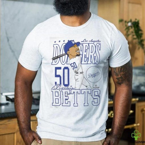 Official Los Angeles Dodgers Mookie Betts Caricature Shirt