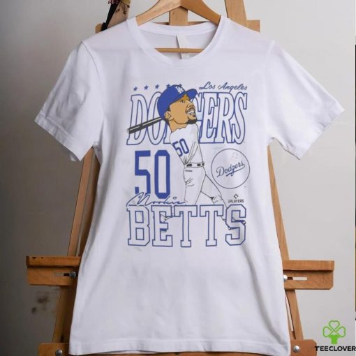 Official Los Angeles Dodgers Mookie Betts Caricature Shirt
