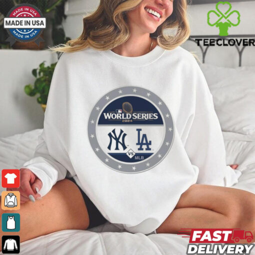 Official Los Angeles Dodgers Vs New York Yankees Dueling 2024 World Series MLB Shirt