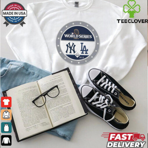Official Los Angeles Dodgers Vs New York Yankees Dueling 2024 World Series MLB Shirt