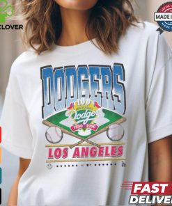 Official Los Angeles Dodgers White Straight Shot 47 Franklin Fashion Shirt