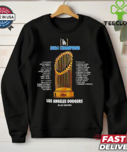 Official Los Angeles Dodgers World Series Champions 2024 Shirt