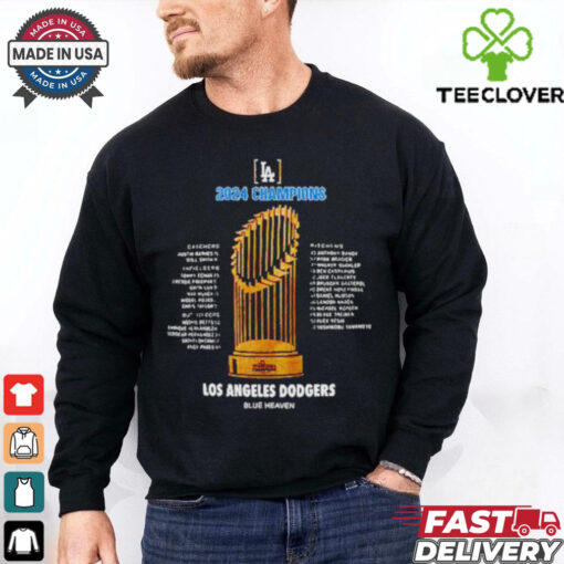 Official Los Angeles Dodgers World Series Champions 2024 Shirt