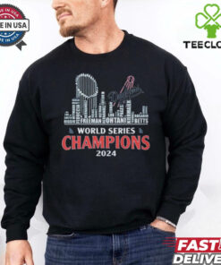 Official Los Angeles Dodgers World Series Champions 2024 Skyline Shirt