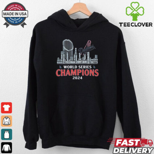 Official Los Angeles Dodgers World Series Champions 2024 Skyline Shirt