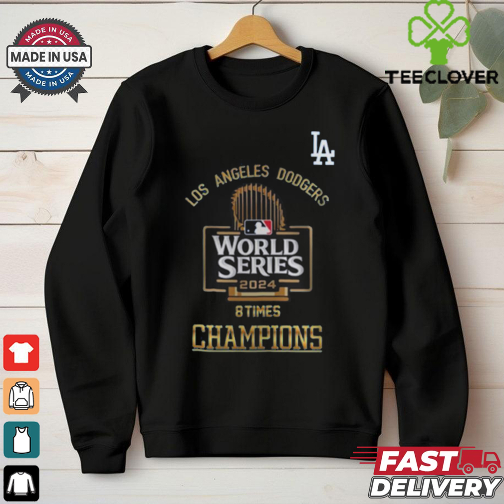 Official Los Angeles Dodgers World Series Champions 8 Times MLB 2024 t shirt Official Los Angeles Dodgers World Series Champions 8 Times MLB 2024 t shirt