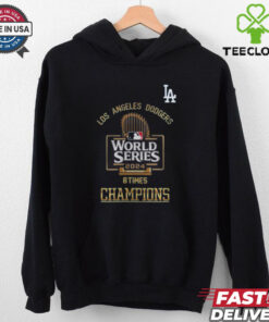 Official Los Angeles Dodgers World Series Champions 8 Times MLB 2024 t shirt