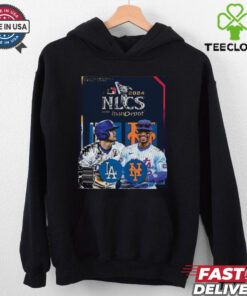 Official Los Angeles Dodgers vs. New York Mets 2024 NLCS Program Shirt