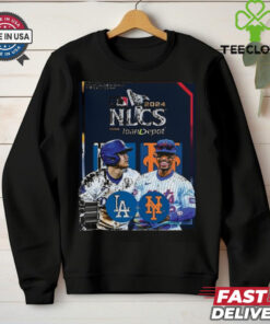 Official Los Angeles Dodgers vs. New York Mets 2024 NLCS Program Shirt