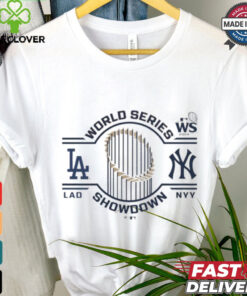 Official Los Angeles Dodgers vs. New York Yankees 2024 World Series Matchup Changeup Matchup T Shirt