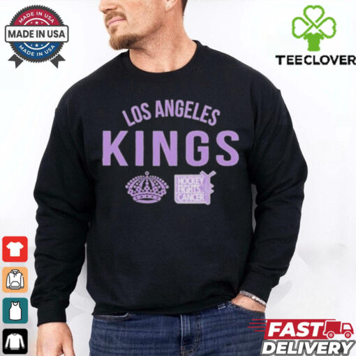 Official Los Angeles Kings Richmond Resilient Hockey Fights Cancer Shirt