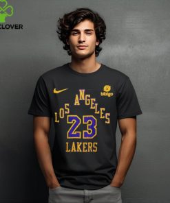 Official Los Angeles Lakers 23 LeBron James T Shirt 1 Official Los Angeles Lakers 23 LeBron James T Shirt