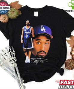 Official Los Angeles Lakers Kobe Bryant Basketball – Stylish Tribute To The Basketball Legend Signature t shirt 1 Official Los Angeles Lakers Kobe Bryant Basketball – Stylish Tribute To The Basketball Legend Signature t shirt