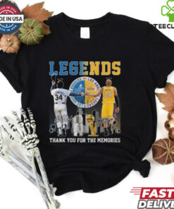 Official Los Angeles Lakers Kobe Bryant LA Dodgers Fernando Valenzuela The Legends Signatures Shirt