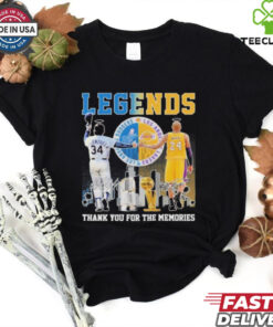 Official Los Angeles Lakers Kobe Bryant LA Dodgers Fernando Valenzuela The Legends T Shirt 3 Official Los Angeles Lakers Kobe Bryant LA Dodgers Fernando Valenzuela The Legends T Shirt