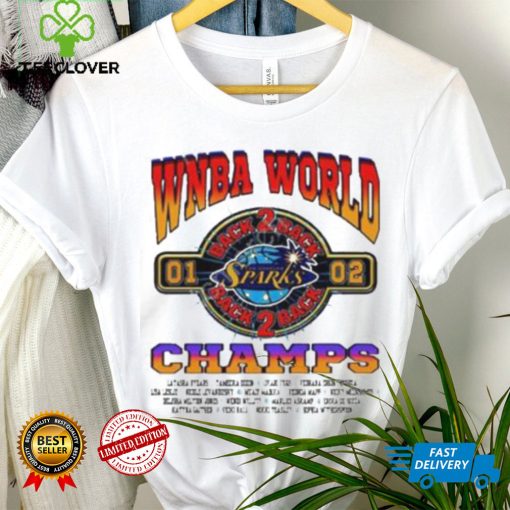 Official Los Angeles Lakers Wnba Los Angeles Sparks Back To Back Champs shirt