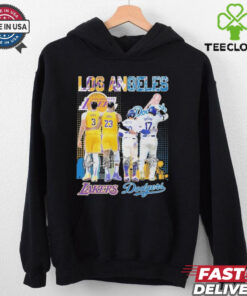 Official Los Angeles Lakers x Los Angeles Dodgers Signature Unisex T Shirt