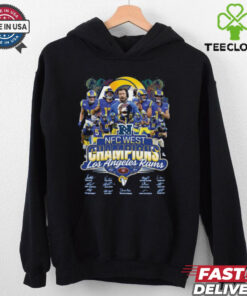 Official Los Angeles Rams 2024 Nfc West Champions Signature Shirt