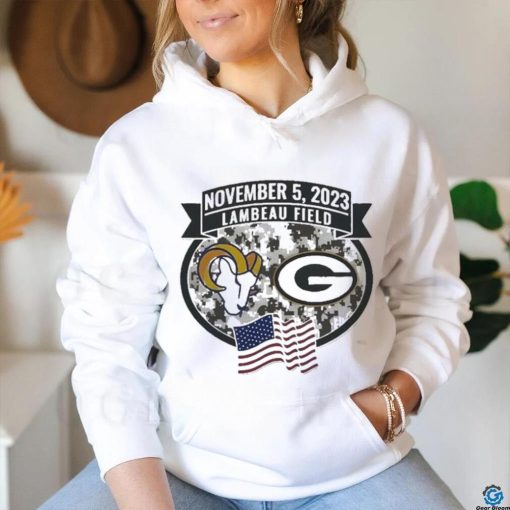 Official Los Angeles Rams And Green Bay Packers Gameday November 5 2023 T Shirt