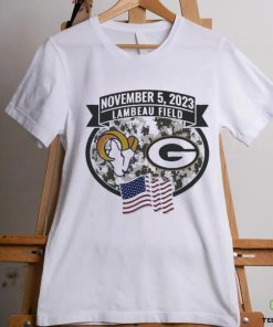 Official Los Angeles Rams And Green Bay Packers Gameday November 5 2023 T Shirt