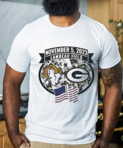 Official Los Angeles Rams And Green Bay Packers Gameday November 5 2023 T Shirt